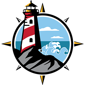 Stone Lighthouse Realty Co - Company Logo Compass Version
